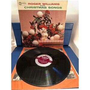 Roger Williams Plays Christmas Songs - Kapp Records KL-1042, VINYL LP Record